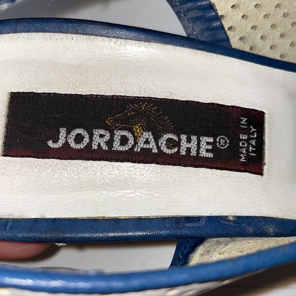 Vintage Jordache sling back shoes, made in Italy, size - 7 1/2M - Picture 6 of 6